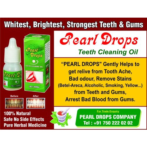 Dầu trắng răng thơm miệng Pearl Drops - Hindi.Store