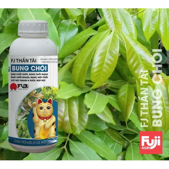 Phân bón hữu cơ bung đọt sầu riêng FJ Thần Tài Japan 1 lít