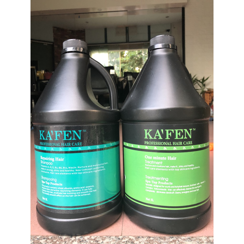 GỘI XẢ CAN 5L KAFEN