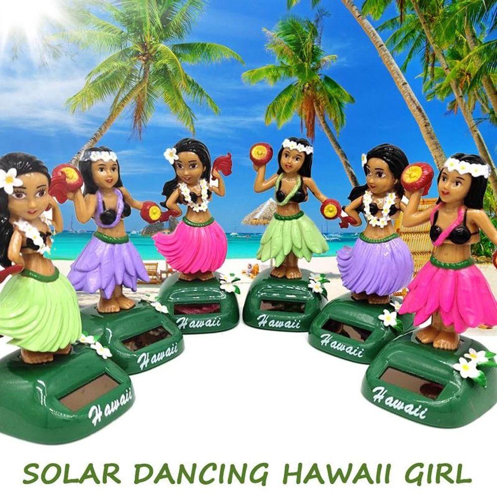 Bernardo Búp Bê Nhảy Lắc Đầu Lắc Lư Sử Dụng Năng Lượng Mặt Trời Phong Cách Hawaiian