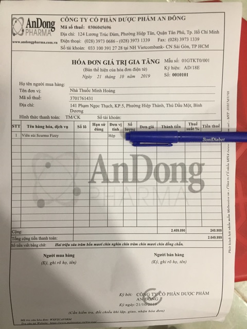 Viên sủi nghệ SCURMA FIZZY | BigBuy360 - bigbuy360.vn