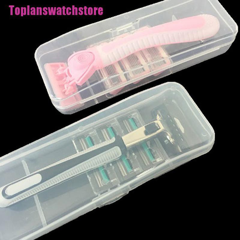 Set 2 Hộp Nhựa Trong Suốt Đựng Dao Cạo Râu Tiện Dụng | BigBuy360 - bigbuy360.vn