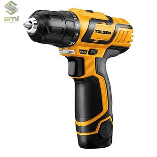 Máy khoan pin 12v tolsen 79023 - bảo hành 3 tháng - hàng chính hãng - đã bao gồm vat