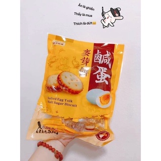 Bánh quy nhân trứng muối