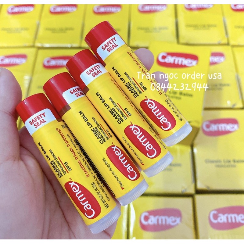 SON DƯỠNG CARMEX VỢT SEO CÓ SẲN