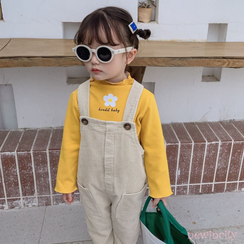 Áo Thun Tay Dài In Hình Hoạt Hình Dễ Thương Cho Bé Gái