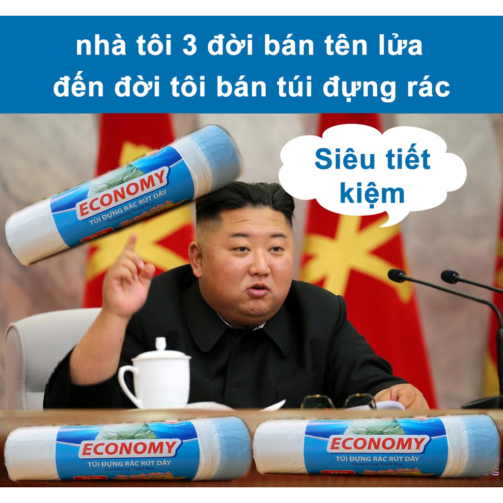 [SIÊU RẺ] Túi đựng rác Economy Vipaco 33L