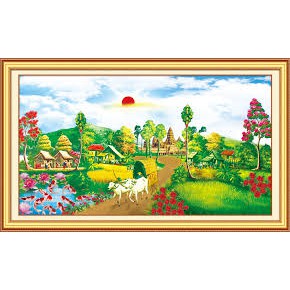 TRANH THÊU PHONG CẢNH E41 (100X60)