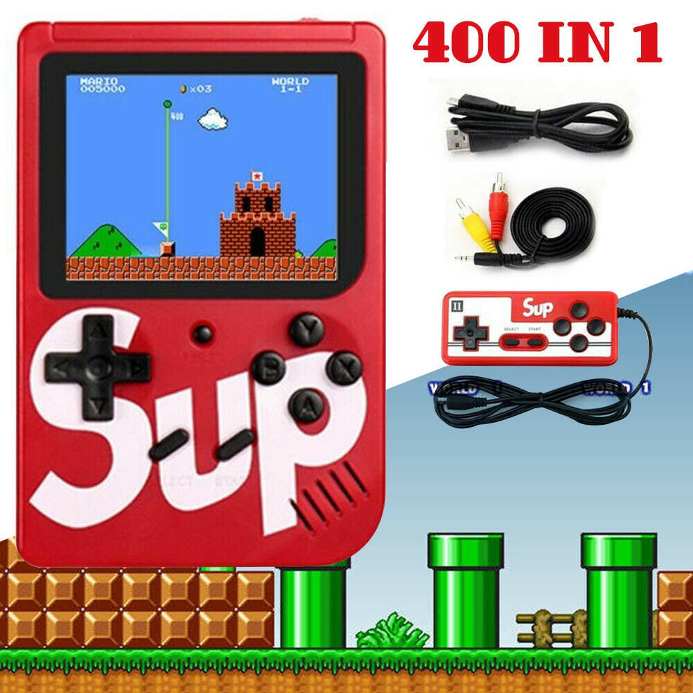  Máy Chơi Game SUP400 Cầm Tay G1 Plus - HƠN 400 TRÒ CHƠI