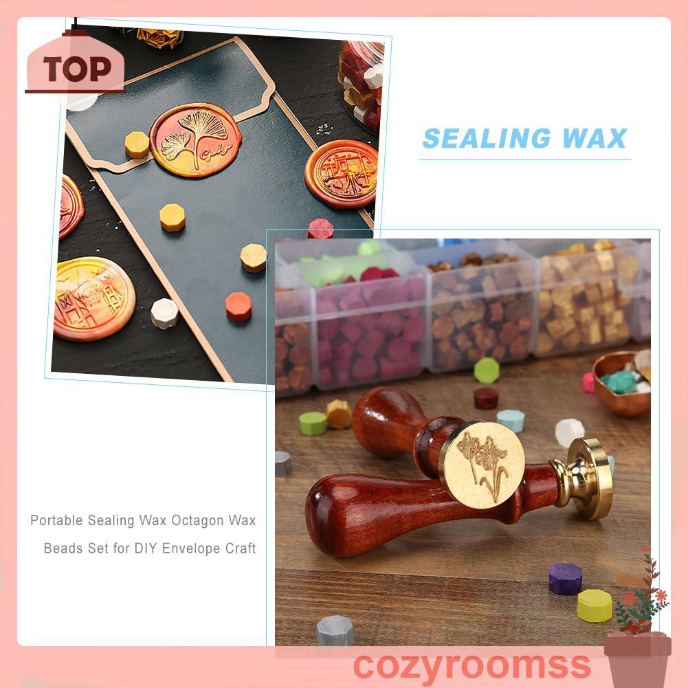 Đầu con dấu sáp bằng đồng phong cách vintage dùng niêm phong trang trí túi quà tặng thủ công