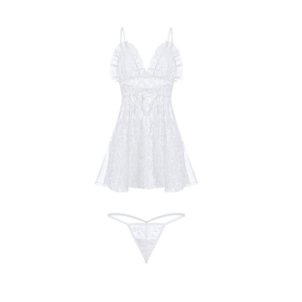 IVORY Đầm Ngủ Ren Hoa GợI CảM Cho Nữ