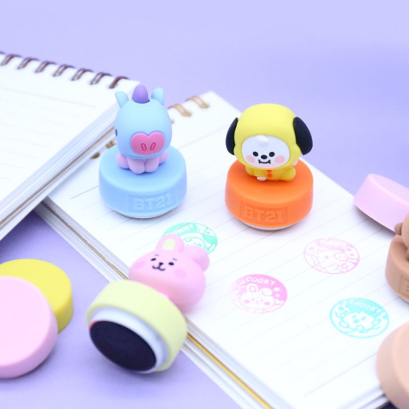 BT21 Baby Figure Stamp x Royche Official Goods