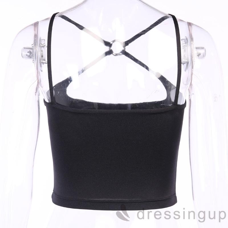 Áo Nữ Hở Lưng Màu Trơn Gợi Cảm