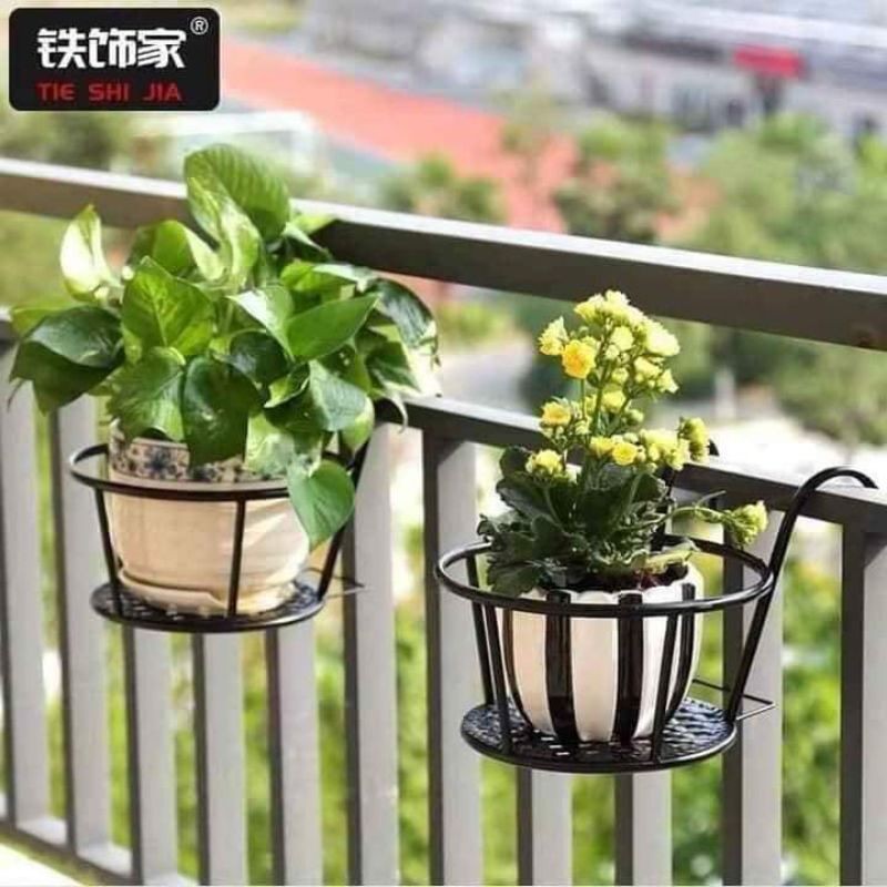 Giá sắt treo hoa