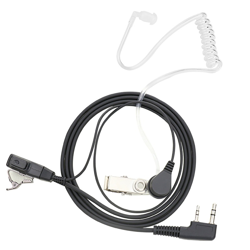 Tai Nghe Có MIC 2 Pin PTT Cho TYT UV5R UV5RA UV5RB UV5RC UV5RD