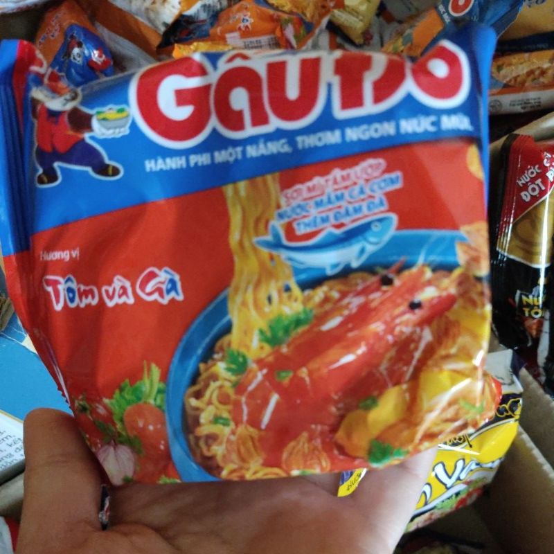 combo 10 gói gấu đỏ