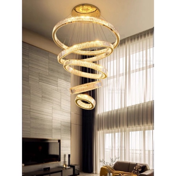 Đèn thả thông tầng 6 vòng 3 chế độ  DTT 5810