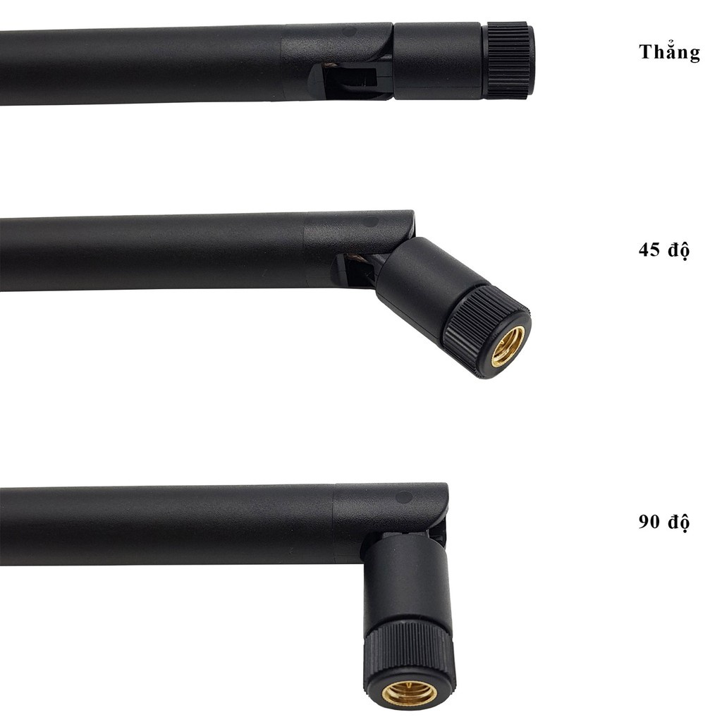 Anten Wifi, Bluetooth, ZigBee 2.4Ghz SMA 6dBi 19.5cm
