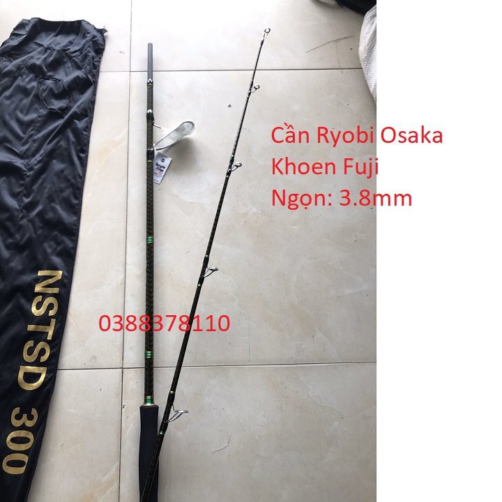 Cần Câu Cá 2 Khúc Bạo Lực, Cần 2 Khúc Ryobi OSAKA - CBL1