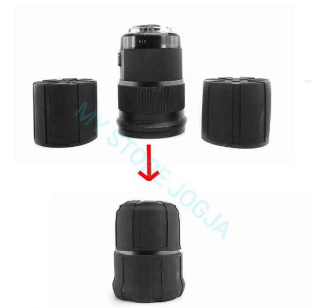 Nắp Đậy Ống Kính Máy Ảnh Chống Nước Thông Dụng Cho Canon Nikon Sony Yongnuo