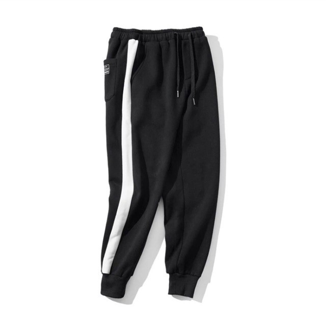 Quần Jogger 1 sọc to Nam Nữ - Quần 1 sọc bo ống Unisex - Quần ống túm 1 sọc siêu sale