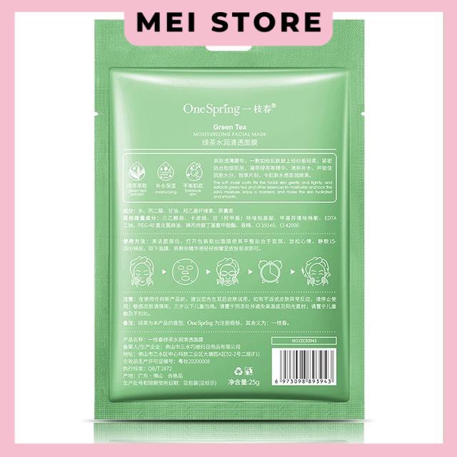 Mặt Nạ One Spring Chiết Xuất Trà Xanh Green Tea