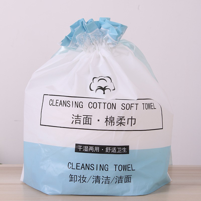 Khăn lau mặt khô mềm & ẩm dùng 1 lần chăm sóc da COTTON TOWEL ( 50 khăn/cuộn )