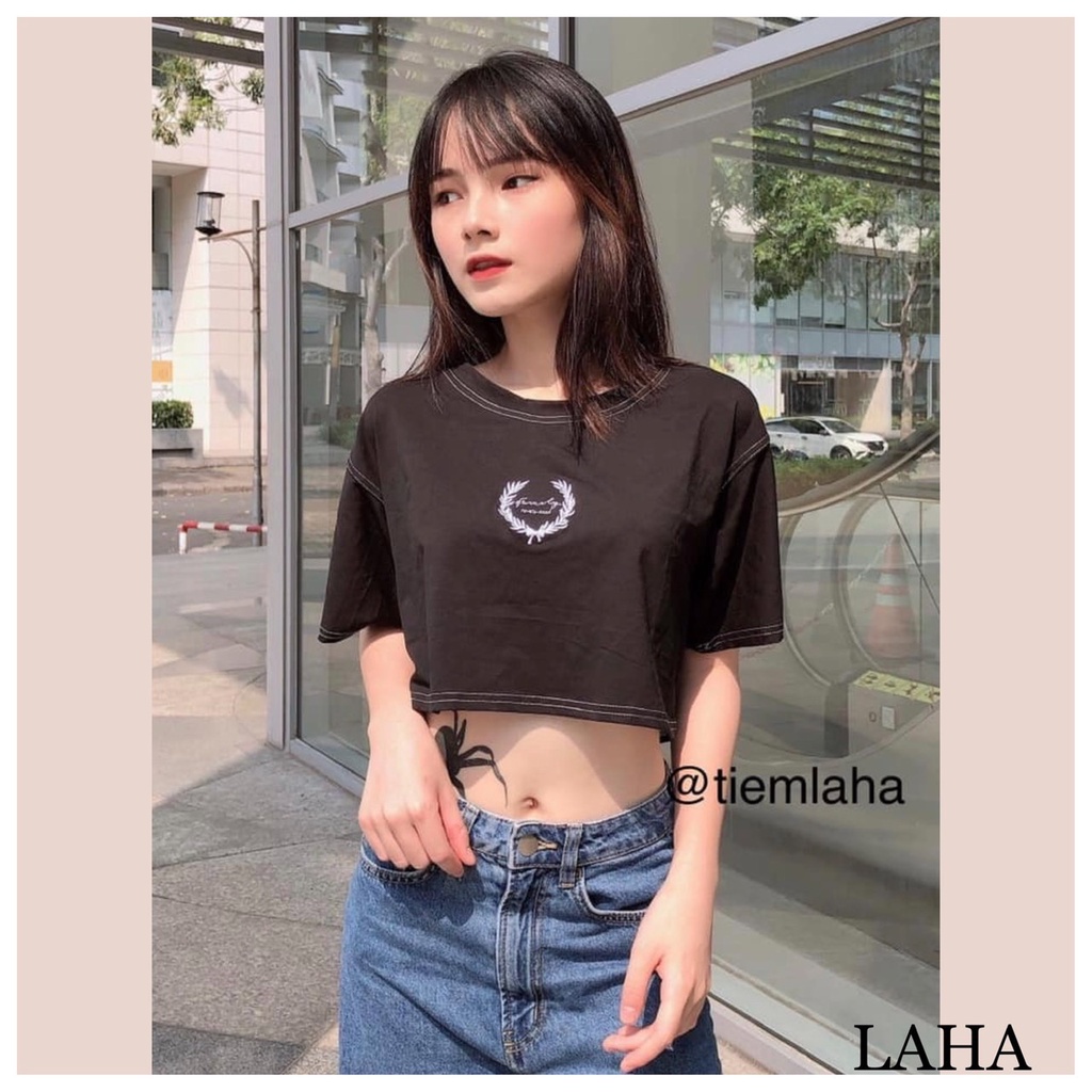 ÁO THUN CROPTOP HIGHLIGHT GARLAND