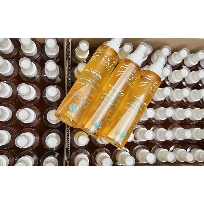 Xịt chống nắng Sun secure chống nước, thấm nhanh