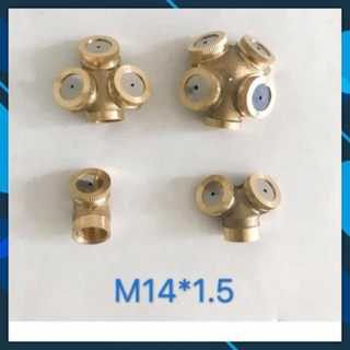Béc Phun Sương 2-3-4 Mắt Bằng Đồng Đúc