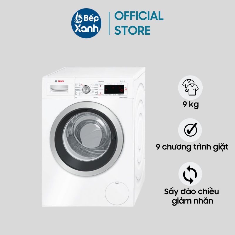 [FREESHIP HCM] Máy Giặt Bosch HMH.WAW28480SG - Series 8 - 9kg