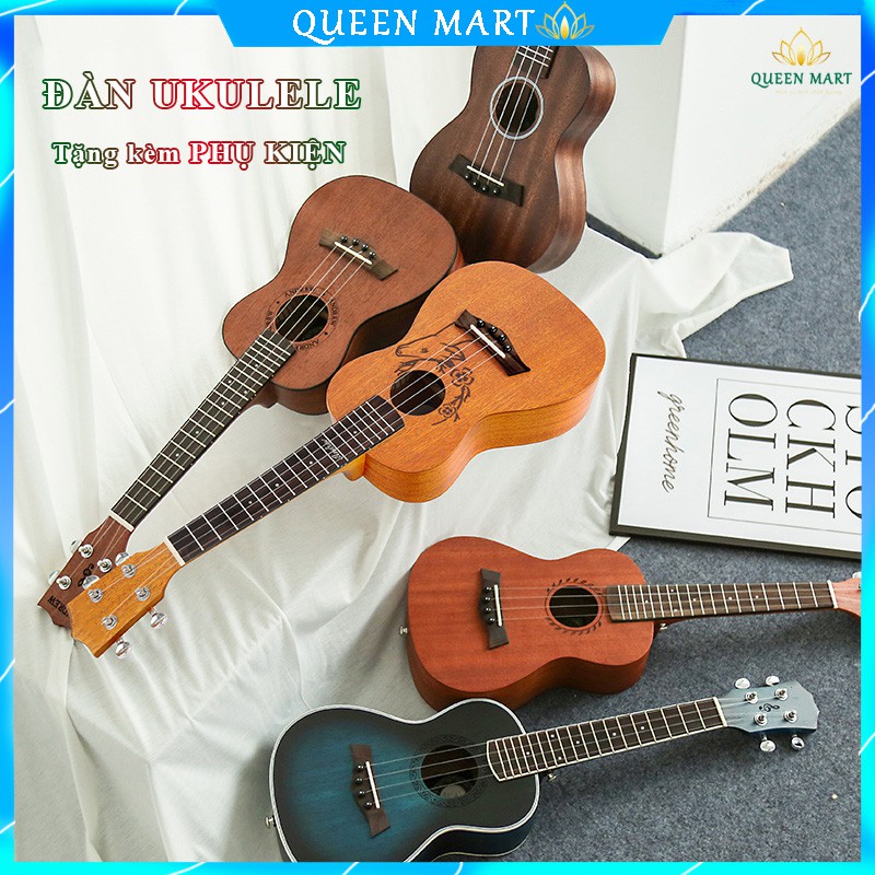 Đàn Ukulele Soprano Magnate GỖ - Tặng Kèm Phụ Kiện TLP96