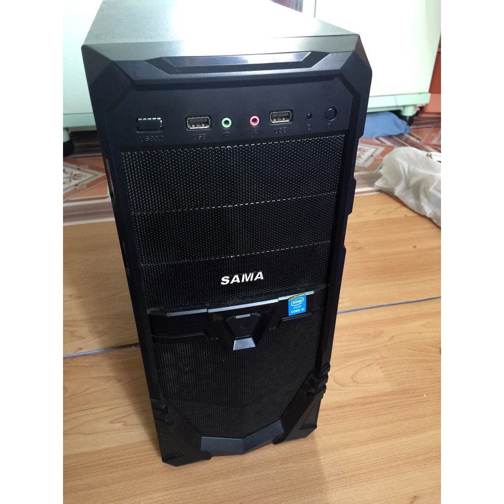 Thùng cpu i3 thế hệ 4 ssd 128g, hdd 250g, ram 6GB, main asus | BigBuy360 - bigbuy360.vn