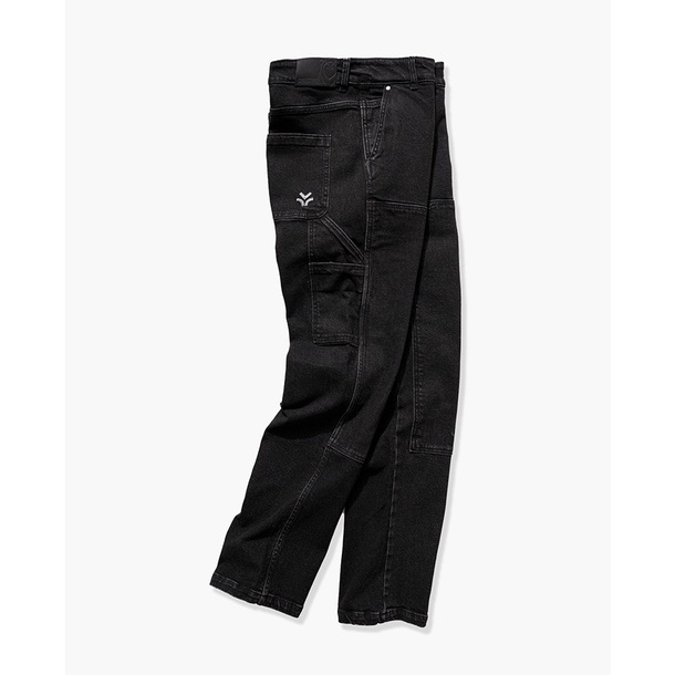 OWL BRAND® DOUBLE KNEE RELAX JEANS - Quần jean dài may đắp Màu Đen - OWL010921 | BigBuy360 - bigbuy360.vn