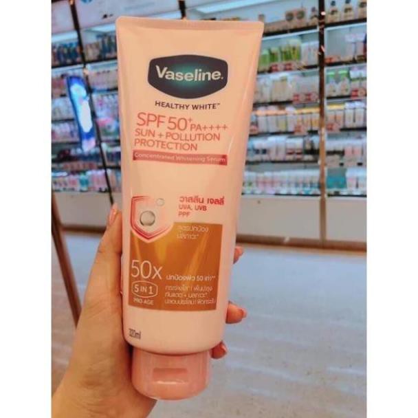 Sữa Dưỡng Thể Vaseline Perfect Serum 50X 🌈FREESHIP🌈 Mỹ phẩm chính hãng giá tốt