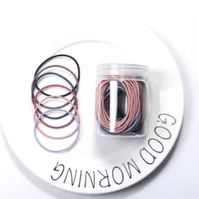 Set buộc tóc 100 dây
