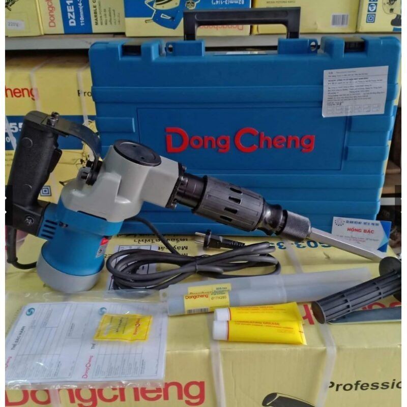 [Chính Hãng] Máy Đục Bê Tông Cầm Tay Chuyên Dụng DONGCHENG DZG6S 1050W