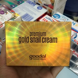 Kem dưỡng da chiết xuất ốc sên vàng Goodal Premium Gold Snail Cream 50ml