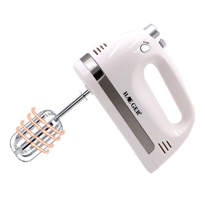 Máy đánh trứng 600W tiêu chuẩn Châu Âu - HAEGER Hand Mixer HG-6658