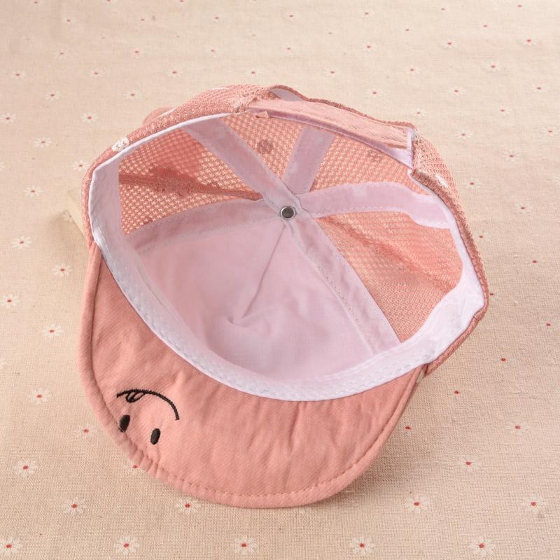 Nón Bóng Chày Phối Tai Thỏ Thiết Kế Đáng Yêu Cho Bé