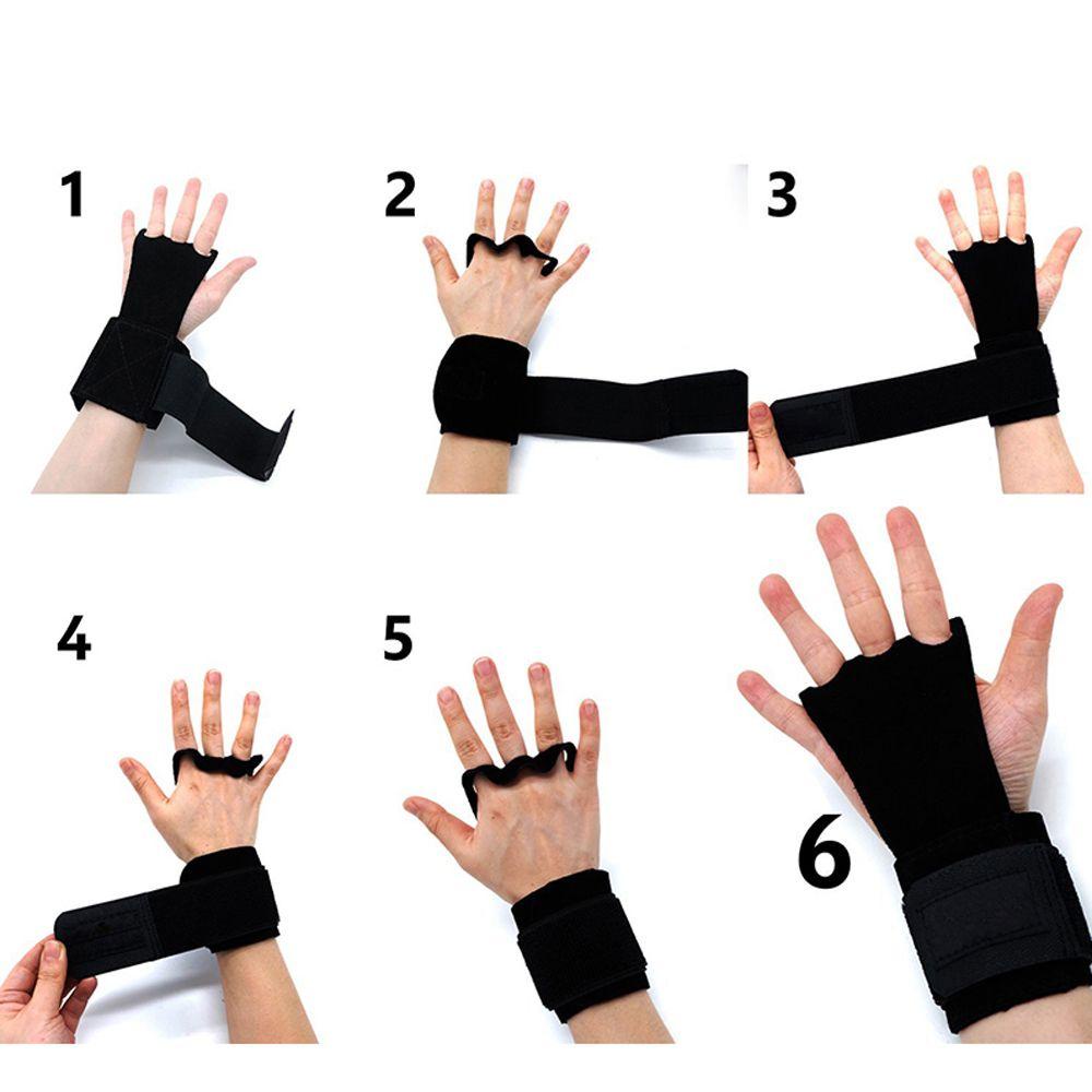 1 Đôi Găng Tay Hở Ngón Thể Thao Thoáng Khí