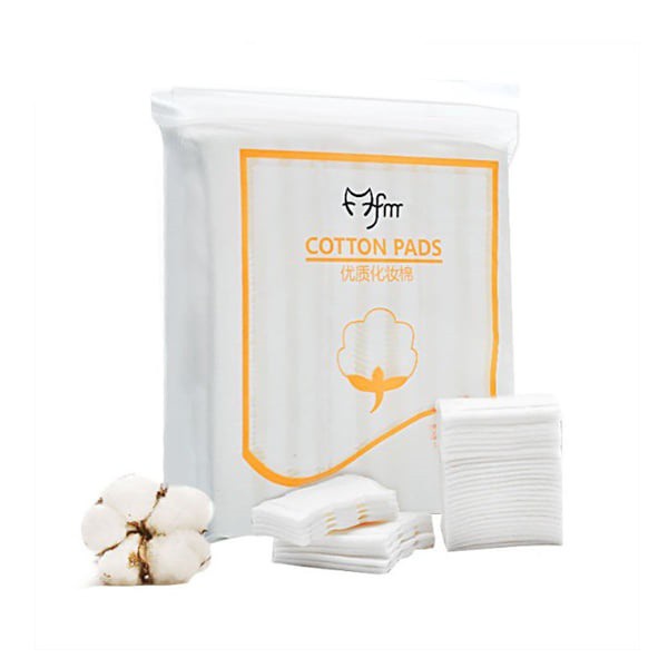 Bông Tây Trang Trắng 2 Mặt 3 Lớp FM COTTON PADS [ Bịch 222 Miếng ]