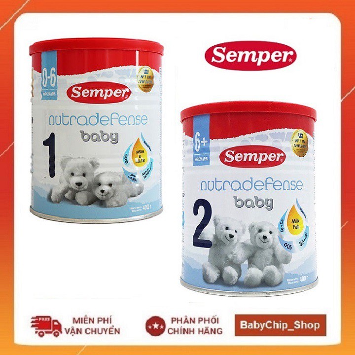 Sữa Semper nga 1, 2 400g ( Date 2024 )