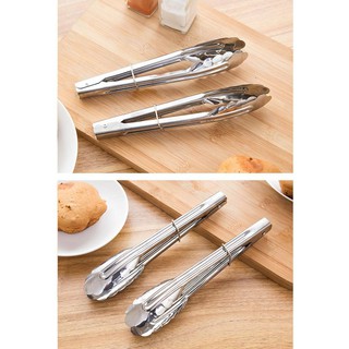 Kẹp inox gắp thức ăn gắp đá