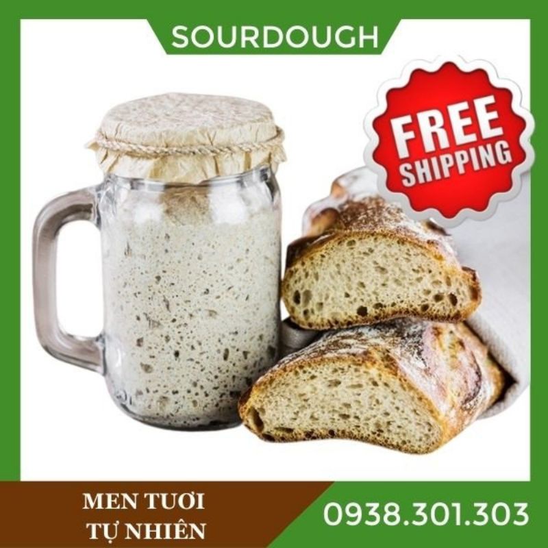 Con giống men tự nhiên (sourdough starter) 19 năm tuổi