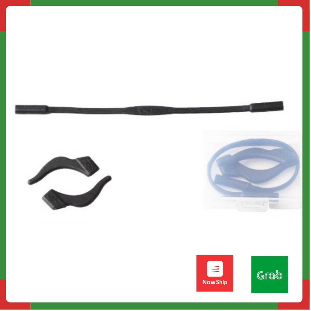 Bộ Móc Cài Tai Silicon Kèm Dây Cố Định Chống Rơi Kính [Siêu rẻ]