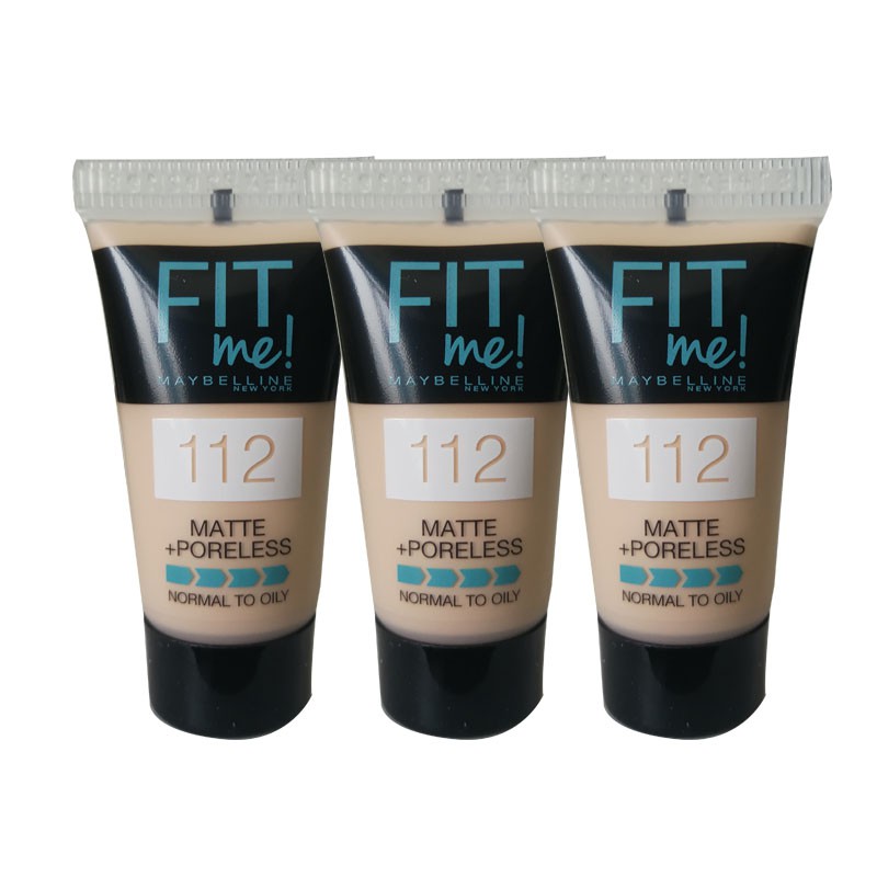 ♥❤❥Maybelline giant concealer BB cream Fitme customized soft mist liquid foundation Middle small sample travel Test pack