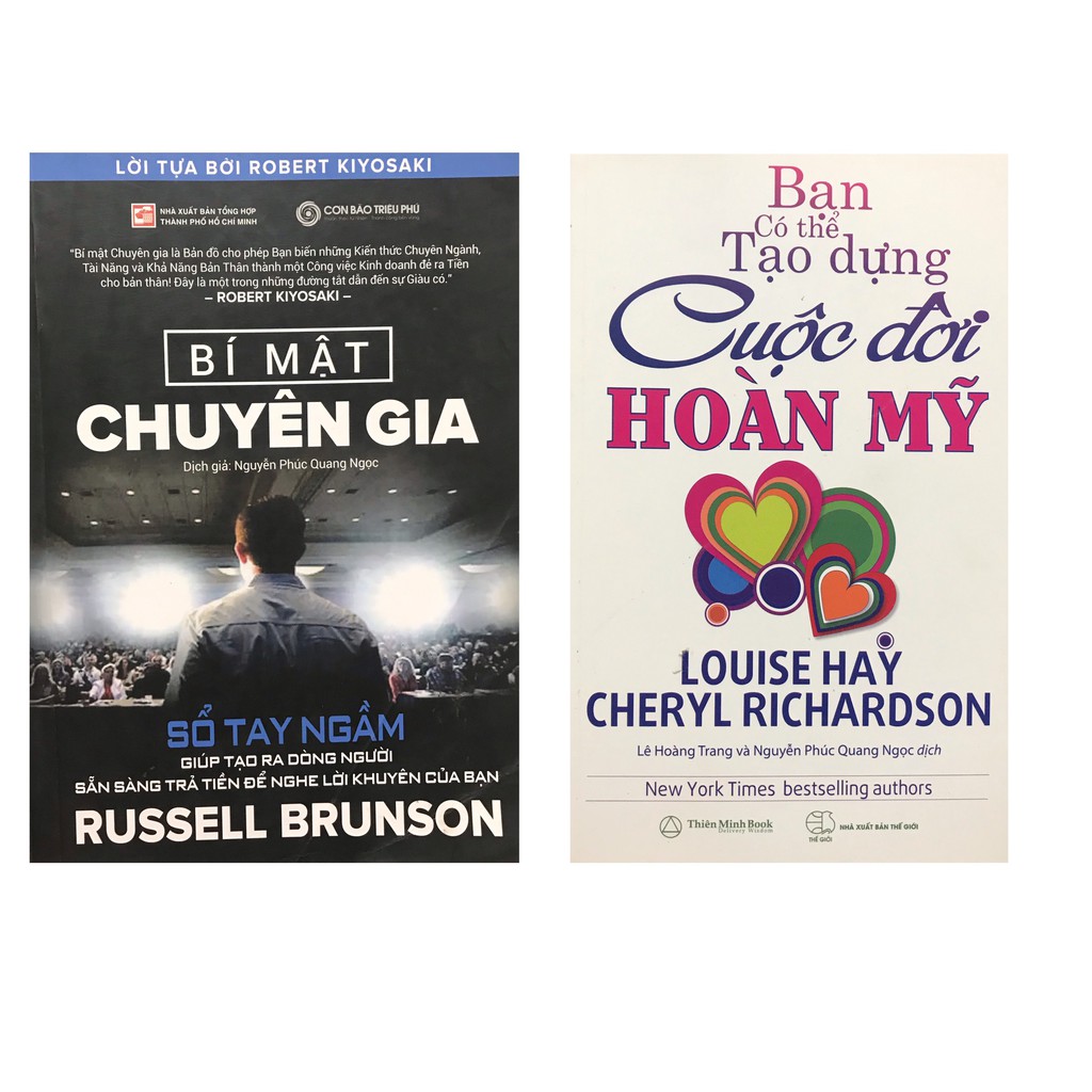 Sách - Combo Bí mật chuyên gia + Bạn có thể tạo dựng cuộc đời hoàn mỹ