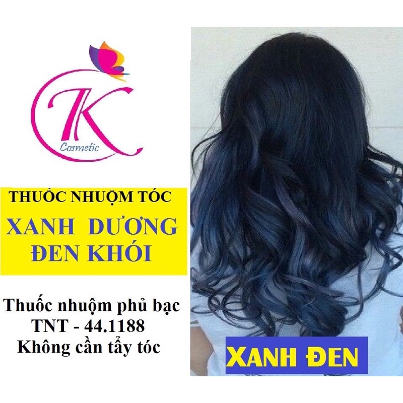 [Combo] Thuốc Nhuộm ❤️ Xanh dương đen khói TNT thời trang