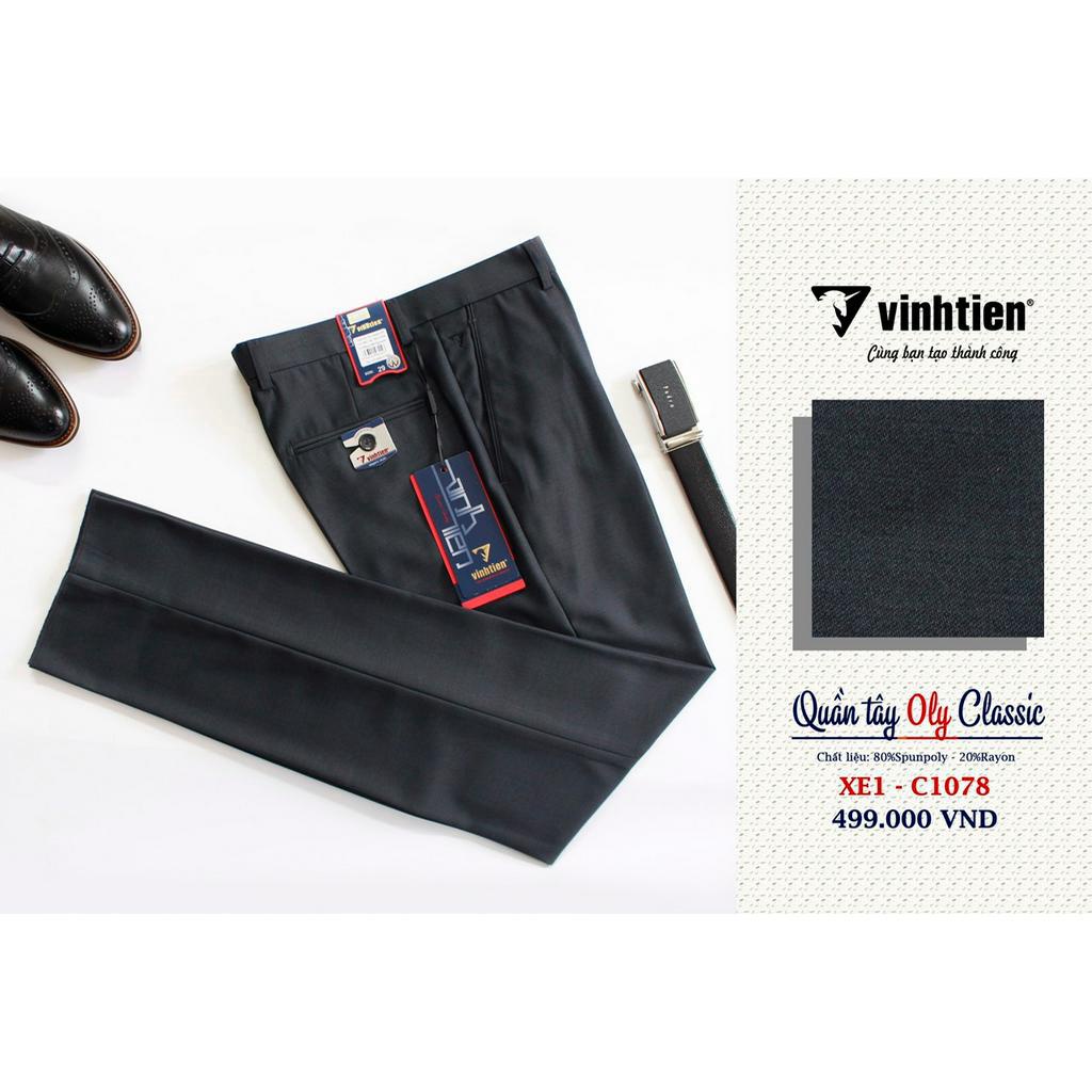 Quần Tây 0Ly Trơn Classic 499 Vĩnh Tiến - Nhiều Màu